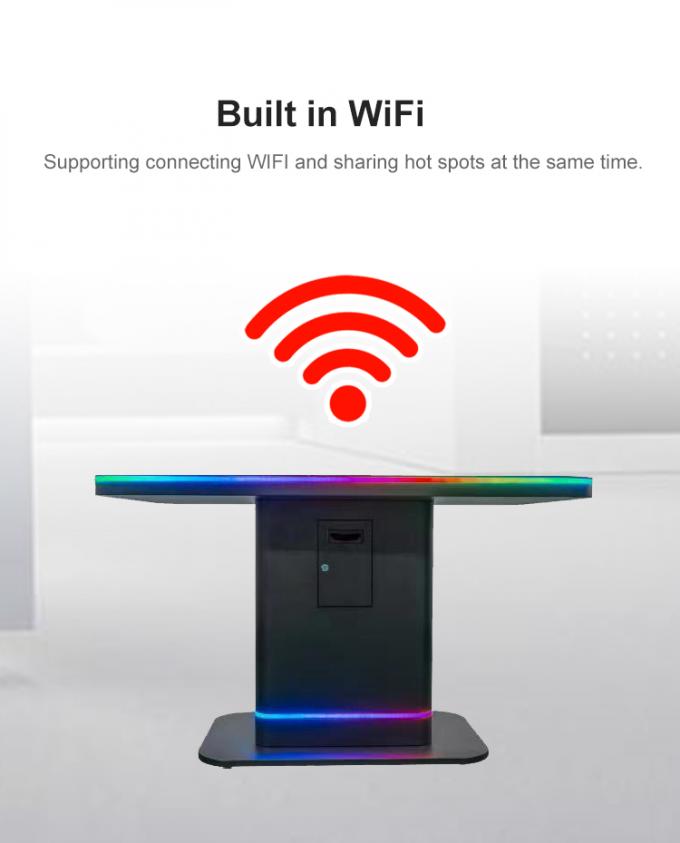 Цены цифров ресторанов опознавания объекта обеденный стол кофейни экрана касания умной взаимодействующей Multi