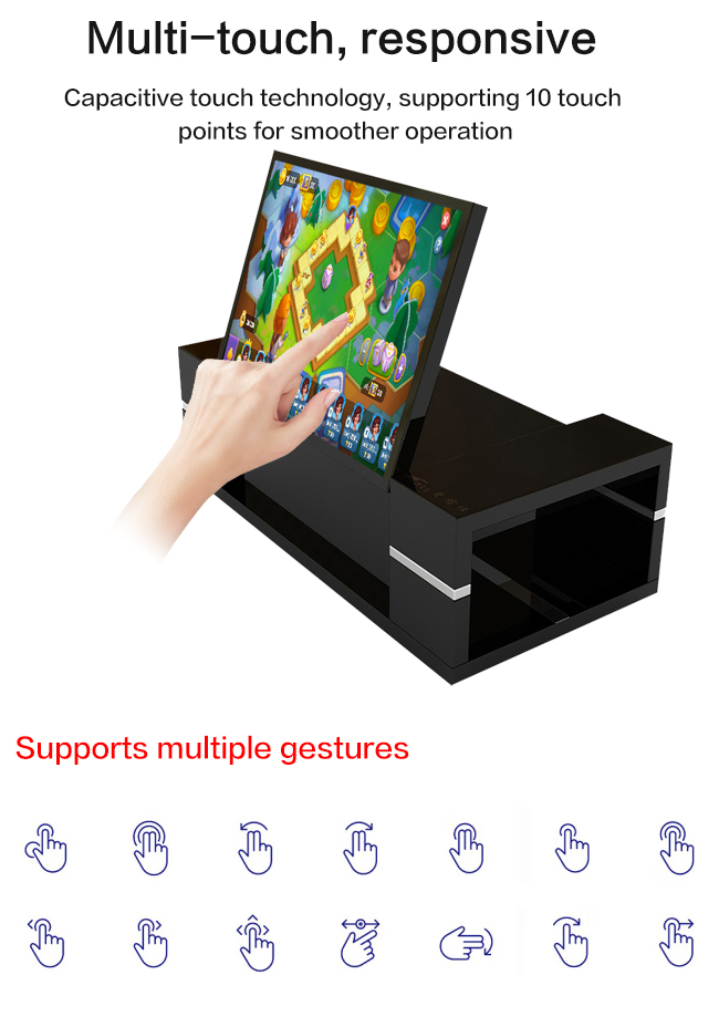 Новая модель журнальный стол андроида 43 дюймов взаимодействующий умный с экраном касания
